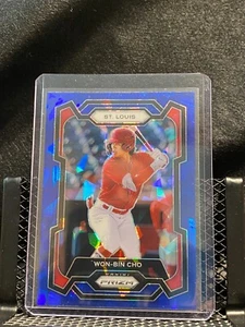 Won-Bin Cho 2024 Prizm Blue Ice Prizm - Cardinals - Bild 1 von 2