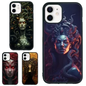 Universal Case horror Medusa Scary hair For Samsung Galaxy Apple iPhone - Picture 1 of 25