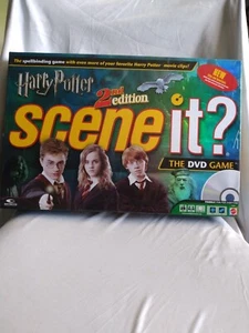 Harry Potter Scene It 2nd edition DVD Board Game 100% complete  - Picture 1 of 11