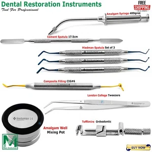 Dental Schnitzer Wachs Schnitzen Amalgam restaurative Kompositfüllung Schichtwerkzeuge - Bild 1 von 3