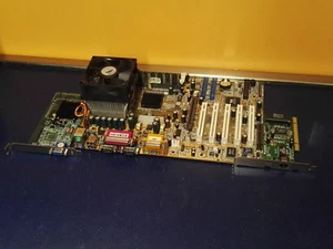 KIT Scheda Madre AD73 PRO + 256Mb RAM + AMD ATHLON 1.53Ghz + 10/100 - Foto 1 di 7