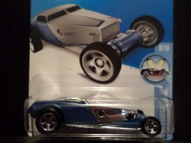 HW HOT WHEELS 2016 HW SHOWROOM #/8/10 HI-ROLLER HOTWHEELS BLUE/CHROME VHTF
