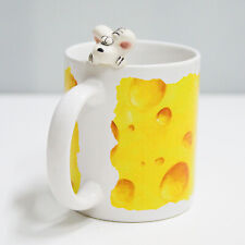 Diddl 3D Tasse Käse Sammeltasse Kaffee Becher Maus Gelb