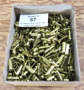 Antike Schatulle Anker Marke Messing 5/8" Schlaufen Neu im Karton (ca. 500 Schlaufen) - Bild 1 von 3