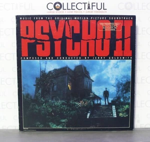 PSYCHO II - SOUNDTRACK - JERRY GOLDSMITH -1983 MCA *PROMO* - VINYL LP RECORD 🔥 - Picture 1 of 2