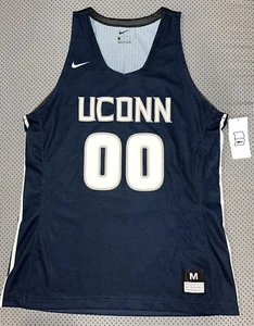 New Nike NCAA UCONN Medium Navy Basketball Jersey #00 Brand New with Tags - Picture 1 of 5