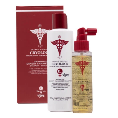Tecna Cryolock Density Enhancer Set Shampoo 250ml + Stimulator 100ml