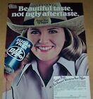 1981 page d'annonce imprimée - Dr. Pepper soda sans sucre pop fille chapeau de cow-boy publicité