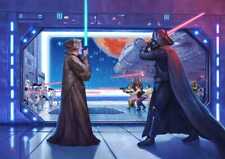 Thomas Kinkade Obi-Wan's Final Battle - Star Wars SN Paper 18x12