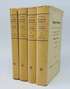 Nabokov, V., Puschkin, A. Eugen Onegin: Roman in Versen. New York, 1964 - Bild 1 von 4