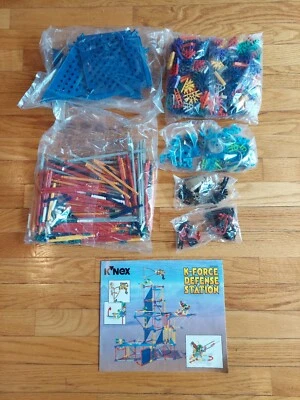 K'NEX K-Force Defense Station - No Box/Sealed Bags & Manual - 100% Complete - Image 1 of 4