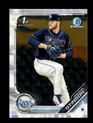 2019 Bowman Draft Chrome Graeme Stinson #BDC-116 - Image 1 of 2