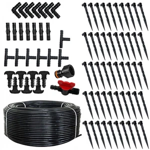 Wąż kroplujący - kompletny system nawadniania - 100 m - Zdjęcie 1 z 6