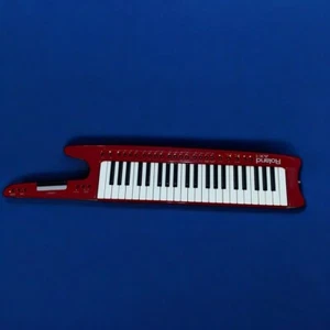 Roland AX-1 Red Keyboard Keytar Midi Controller getestet/funktionstüchtig - Bild 1 von 17