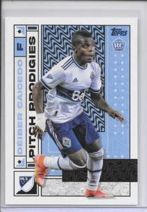 Tarjeta de fútbol 2022 Deiber Caicedo Rookie Topps MLS #195 Vancouver Whitecaps FC - Imagen 1 de 2