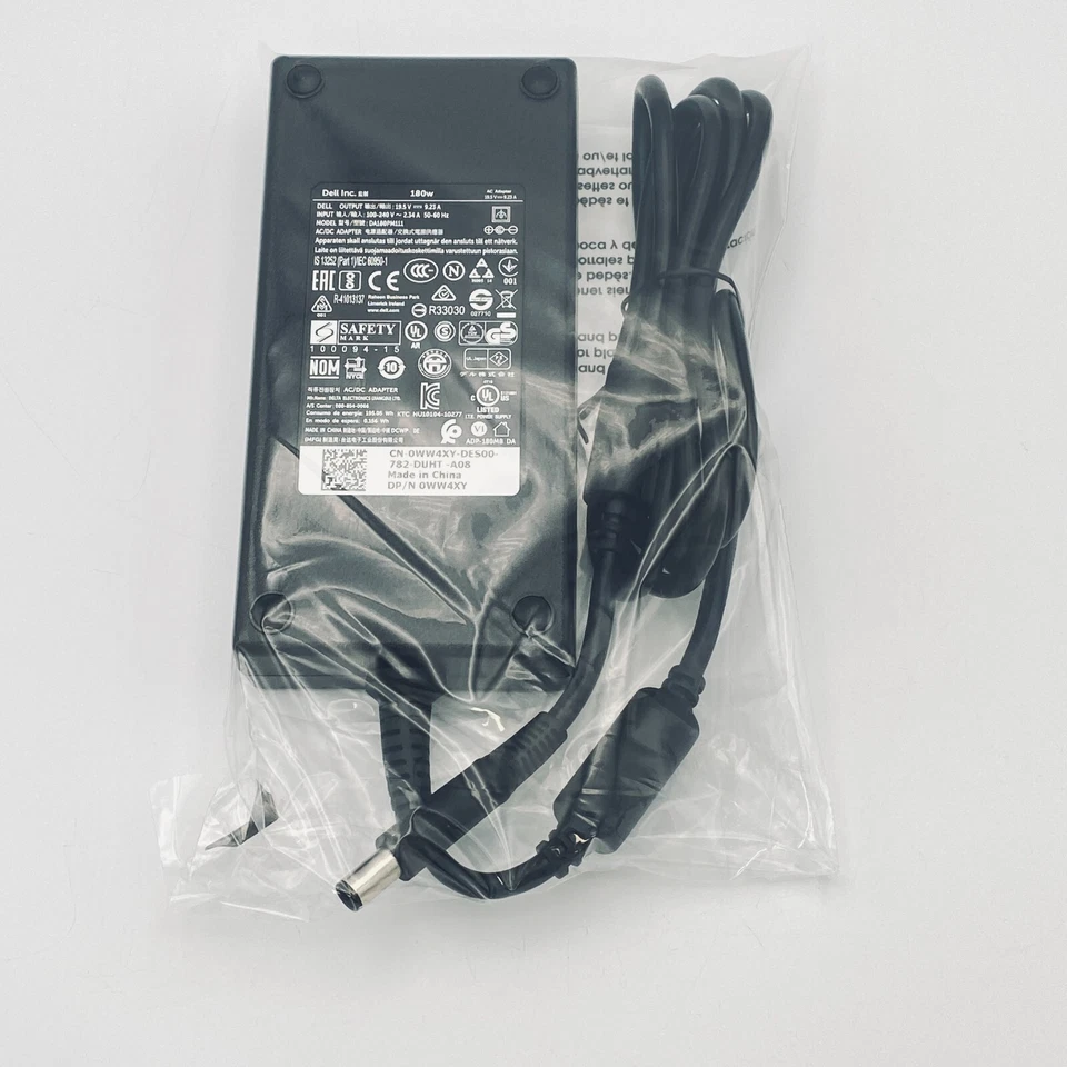 NEW OEM 180W Dell AC Adapter For Dell Thunderbolt 4 Dock WD22TB4 Docking Station - Image 1 of 4