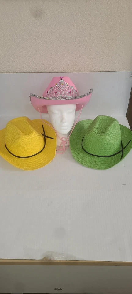 Sombreros de Fiesta Occidental Gorras Disfraz Bar Salto Fraternidad Hermandad Fiestas Temáticas Foto 1 de 4