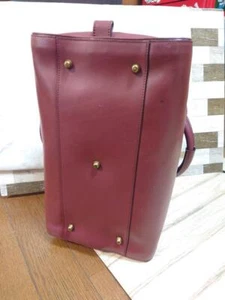 Chloe Leather Red Hardware Boston Ex+ Aurora Paddington Gold Bag - Picture 1 of 11