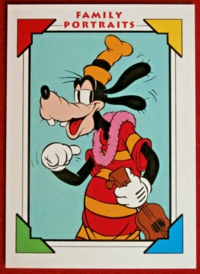 Disney COLLECTOR CARDS - Card #124 - HAWAIIAN HOLIDAY -  IMPEL 1991 - Image 1 of 2