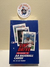 1991 Line Drive Pre-Rookoe AA Baseball Cards Sealed Box Ryan Klesko
