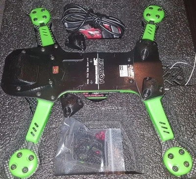 Vortex 250 Pro by ImmersionRC 5 Piece Skid Plate Set 3D Printed BLACK - Image 1 of 4