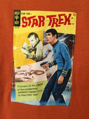 NEW!  Boy's Size 7 Vintage Star Trek Comic Shirt - Image 1 of 2