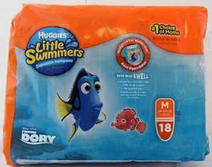 Pantaloni da nuoto monouso Huggies Little Swimmers Finding Dory confezione da 18 - Foto 1 di 6
