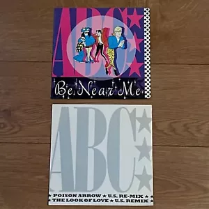 ABC 45s: "Poison Arrow"/"Look Of Love"/"Be Near Me"/"A to Z", Neutron (UK), NM - Picture 1 of 12