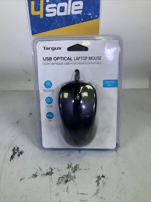 Targus 3-Button USB Optical Wired Laptop Mouse - NG E3D - Image 1 of 4