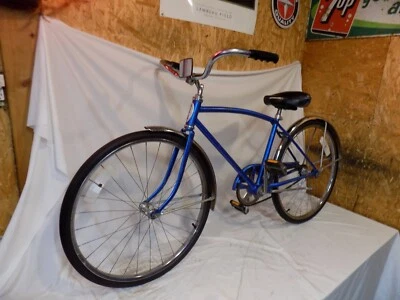 1976 SCHWINN SPEEDSTER FASTBACK BLUE STINGRAY 24 MUSCLE BIKE MANTA RAY RACER S6 - Image 1 of 4