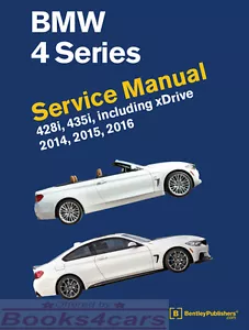 435i 428i BMW SHOP MANUAL SERVICE REPAIR BENTLEY BOOK - Picture 1 of 1