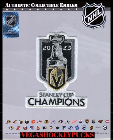 VEGAS GOLDEN KNIGHTS 2023 STANLEY CUP CHAMPIONS PATCH **IN STOCK** Cover