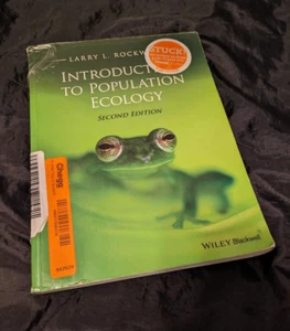 Introduction to Population Ecology by Larry L. Rockwood (2015, Trade Paperback) - Foto 1 di 5