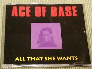 ACE OF BASE ALL THAT SHE WANTS RARE 4 TRACK IMPORT REMIX CD SINGLE FREE SHIPPING - Picture 1 of 3