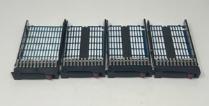 Lot 4x New HP 2.5" SATA SAS Tray Caddy 378343-002 ProLiant G5 G6 G7 ML570 DL580 - Picture 1 of 6