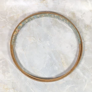 VINTAGE Wood Embroidery Hoop 6-7/8" Wooden Unmarked Unbranded - Picture 1 of 5