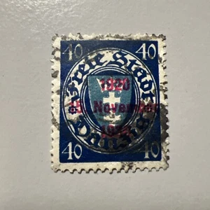 Danzig 1930 - Michel Nr. 227 gestempelt Mi 45,- - Bild 1 von 2
