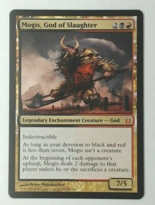 MTG Singles - Mogis, God of Slaughter - Born of the Gods -D295 - Image 1 of 2