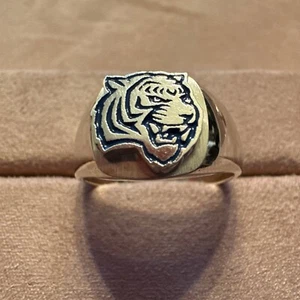 New Sterling Silver Tennessee State Tigers Signet Ring - Bild 1 von 4