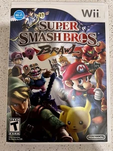 Super Smash Bros. Brawl (Nintendo Wii, 2008) CIB - Picture 1 of 4