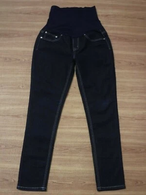 Bella vida Maternity Dark Blue Wash Jean Pants Women's L ~Excellent~ - Image 1 of 4