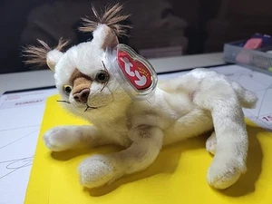 TY Beanie Baby Tracks Plush Vintage Original Retired New w/Tag and SNUBBED TAIL - Picture 1 of 6