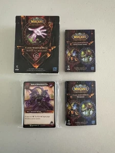 World of Warcraft TCG 2011 Class Starter Deck Horde Warlock - Foto 1 di 6