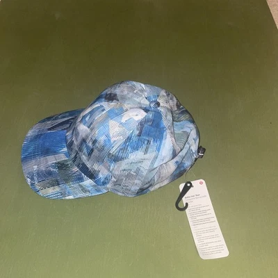 Lululemon Baller Hat Run Cap Strap Back Womens Sun Dazed Multi Blue Running OS - Image 1 of 4