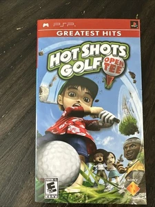 PlayStation PSP Cover Art Only Hot Shots Golf Open Tee - Picture 1 of 5