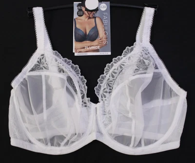 M & S Ladies Fabulous Underwired Plunge Bra Non Padded ~34G 34H 38H 40G 42F 42GG - Image 1 of 4
