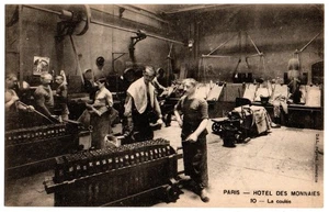 Paris Frankreich 1910 AK, Hotel Des Monnaies, La Coulee, Paris Mint - Bild 1 von 2