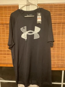 New Men’s Under Armour Heat Gear 3XL Short Sleeve Shirt  Black $25 - Picture 1 of 1