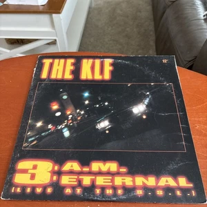The KLF 3 A.M. Eternal Live At The S.S.L. Vinyl 12" Maxi-Single 1991 Arista - Bild 1 von 6