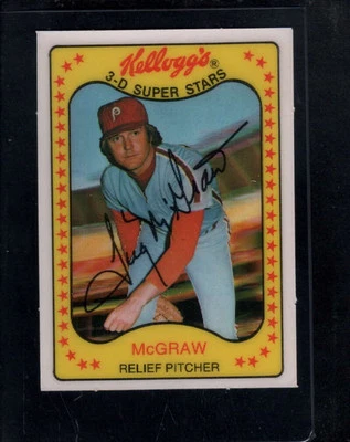 1981 Kellogg #37 Tug McGraw  NMMT X2959229 - Image 1 of 3